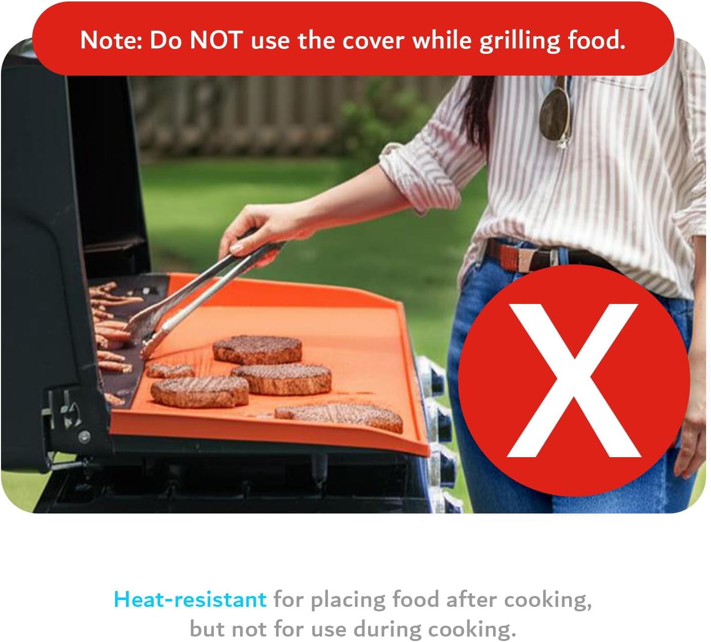 Heavy Duty Silicone Protection for Blackstone Omnivore 36" Griddle Cover