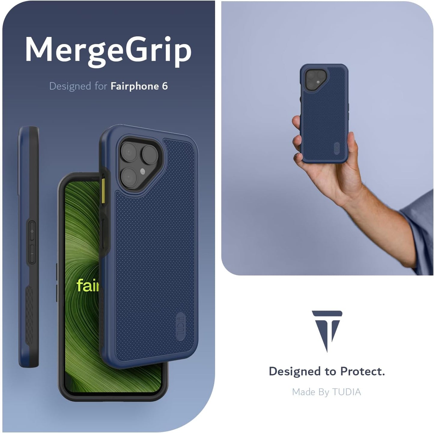 Fairphone 6 Case MergeGrip Heavy Duty Case