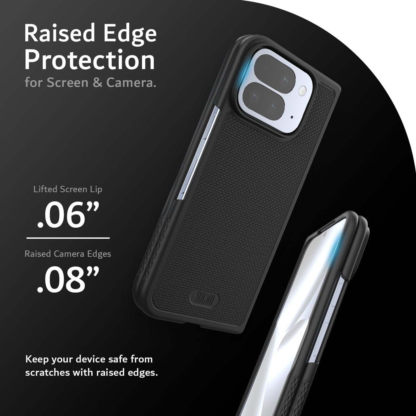 Google Pixel 10 Pro Fold 2025 Magsafe & Pixelsnap Compatible Case MergeGrip with Built-In Magnet