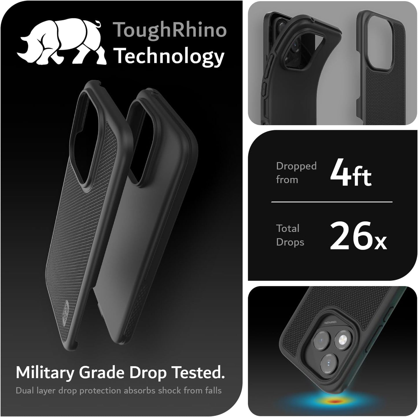 Honor 400 Lite (2025) Case MergeGrip Heavy Duty DualShield