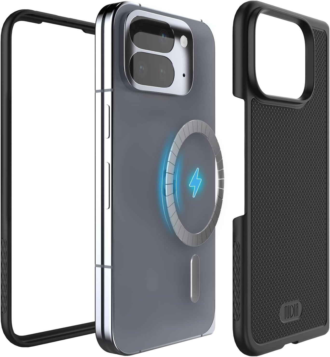 Google Pixel 10 Pro Fold 2025 Magsafe & Pixelsnap Compatible Case MergeGrip with Built-In Magnet