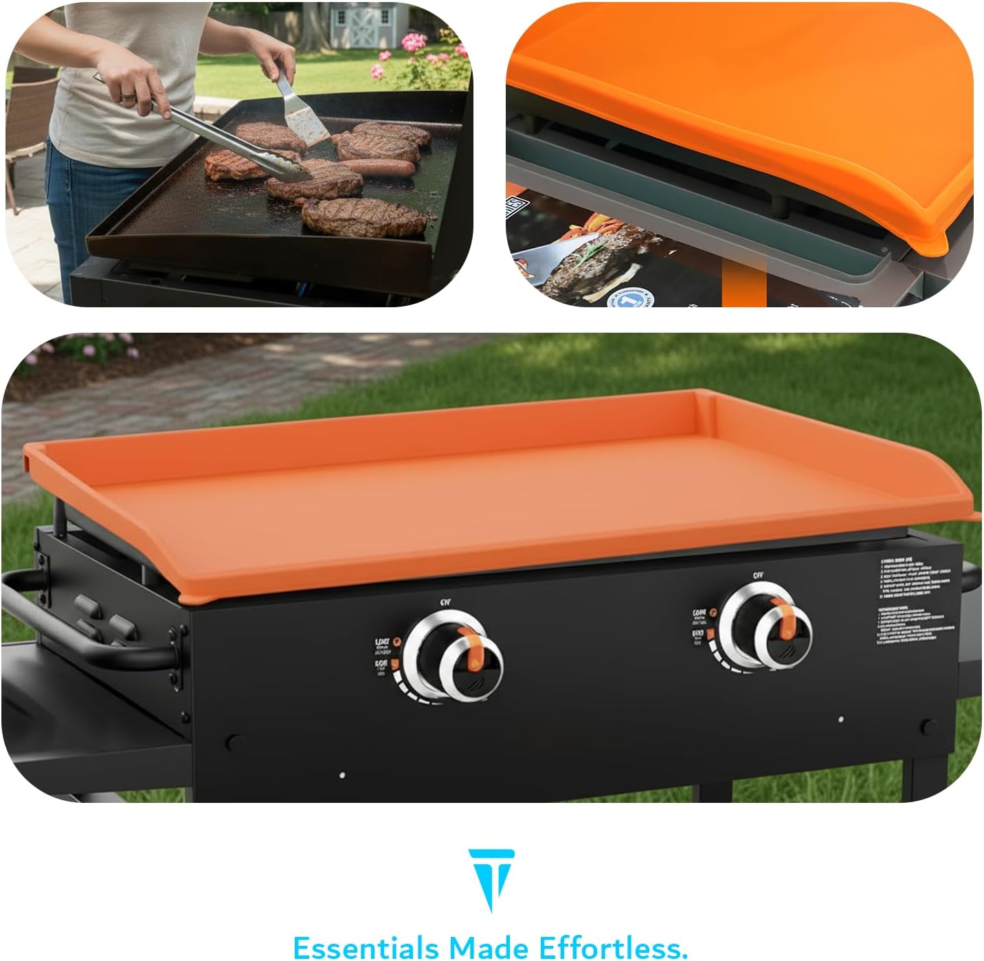 Heavy Duty Silicone Protection for Blackstone Omnivore 36" Griddle Cover