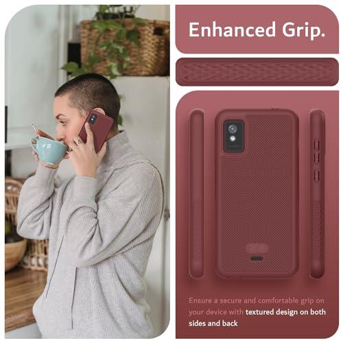 LINNGrip Non-Slip TPU Case for BLU Studio Mini (2023) – Ultra Grip Shockproof Protective Cover