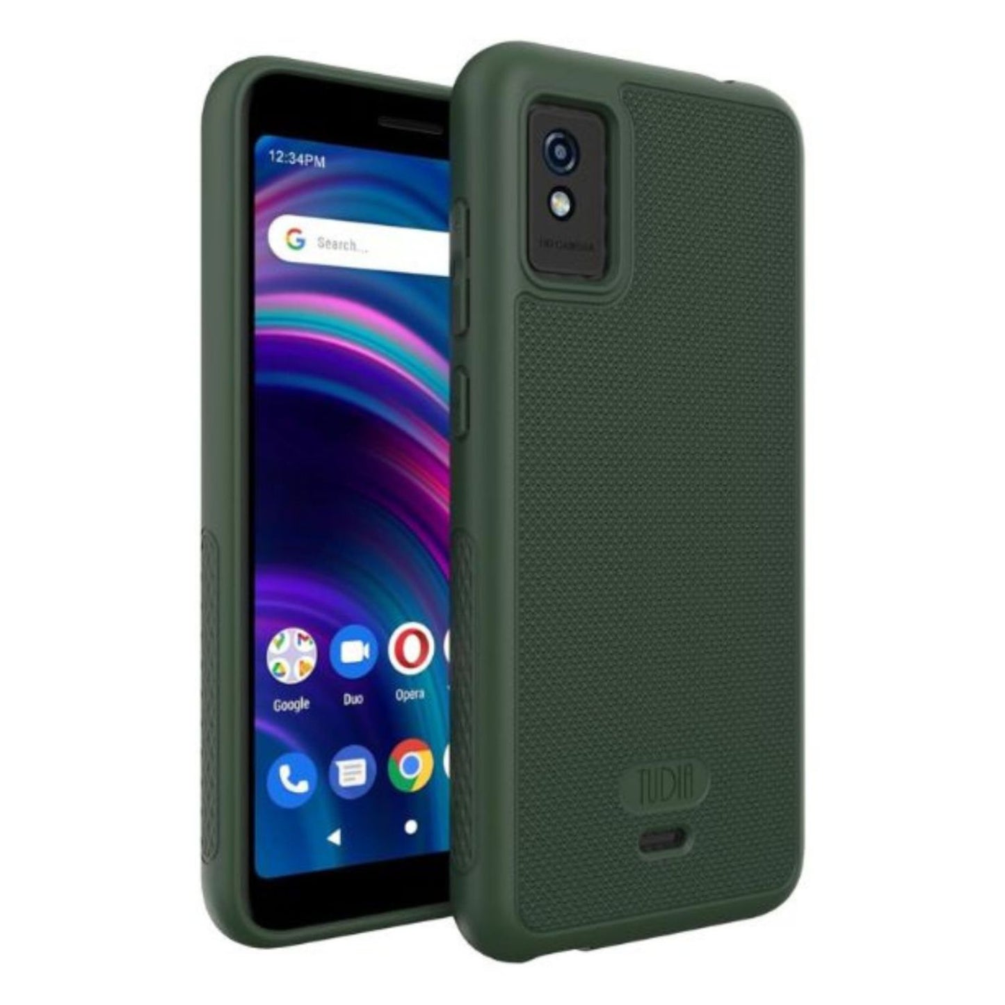 Pine Green LINNGrip Ultra Slim Non-Slip Case for BLU Studio Mini (2023) – Slim Lightweight Protective Phone Cover