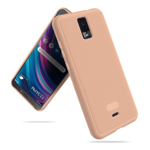 BLU View 3 Peach LINNGrip Case – Ultra slim, non-slip protective phone case for BLU View 3 smartphone