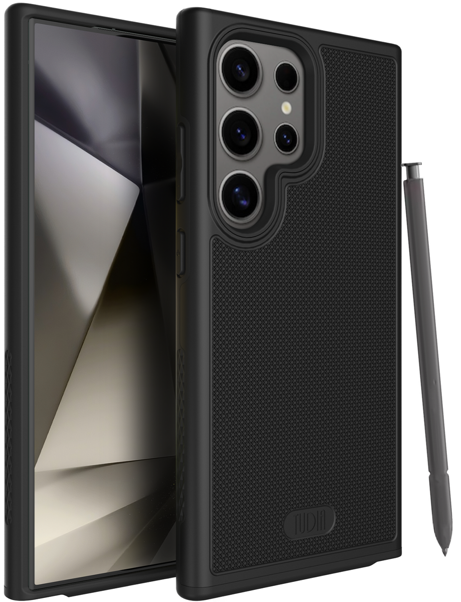 TUDIA Samsung Samsung Galaxy S24 Ultra MergeGrip Series Case - Black, MagSafe Compatible