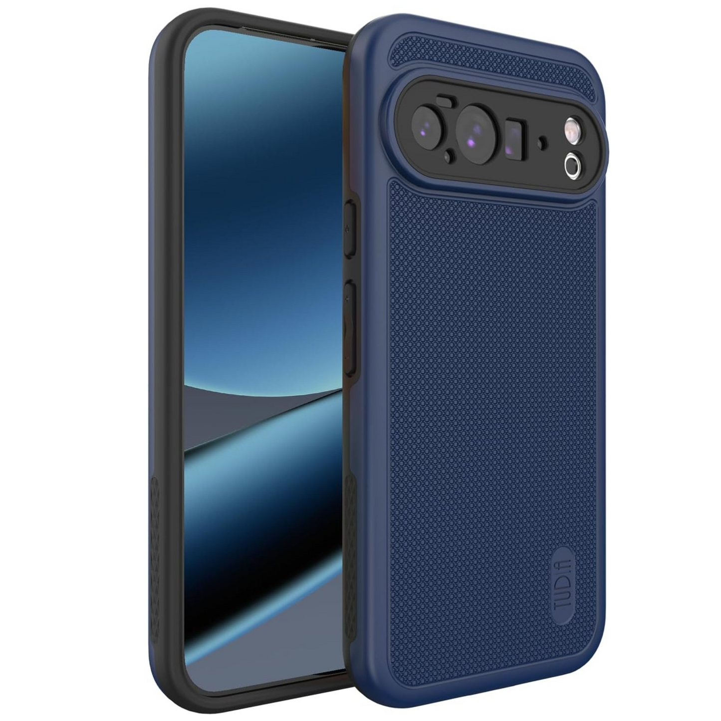 Indigo Blue MagSafe Compatible MergeGrip Case with Built-In Magnet for Google Pixel 10 Pro XL (2025) – Shockproof Slim Protective Cover