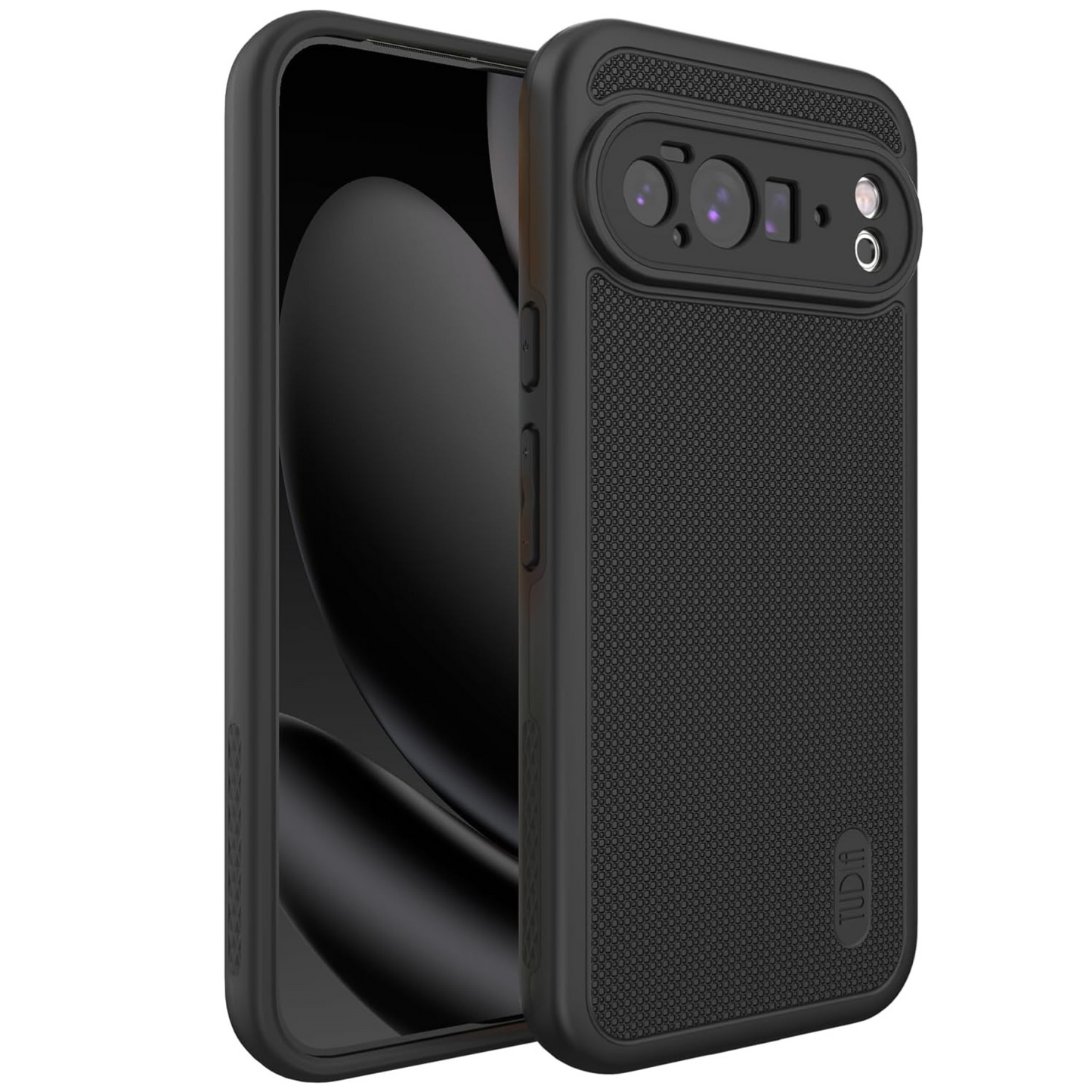Matte Black MagSafe Compatible MergeGrip Case with Built-In Magnet for Google Pixel 10 Pro XL (2025) – Shockproof Slim Protective Cover