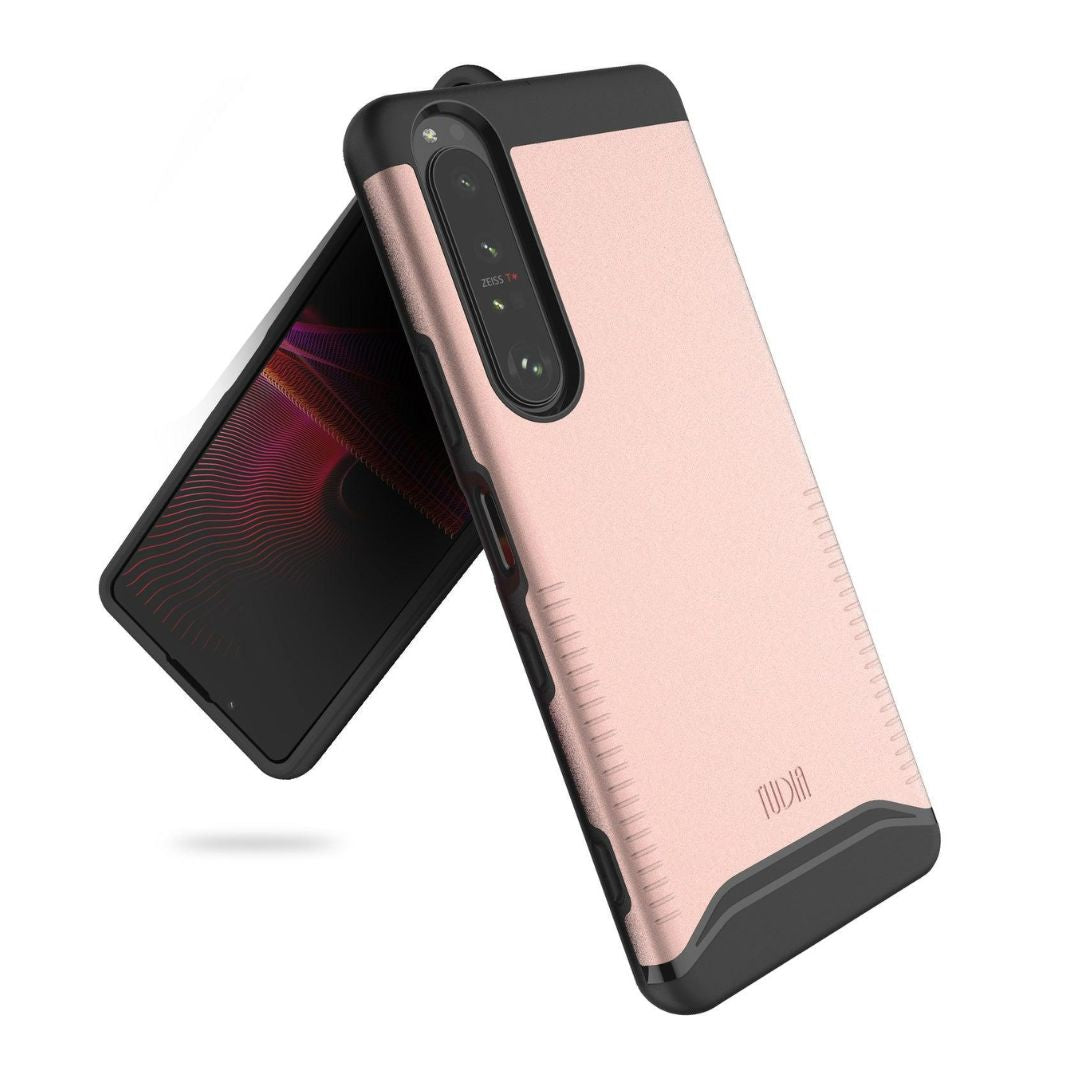 Rose Gold MERGE Dual Layer Case for Sony Xperia 1 III (2021) – Shockproof, Slim, Rugged Protective Cover