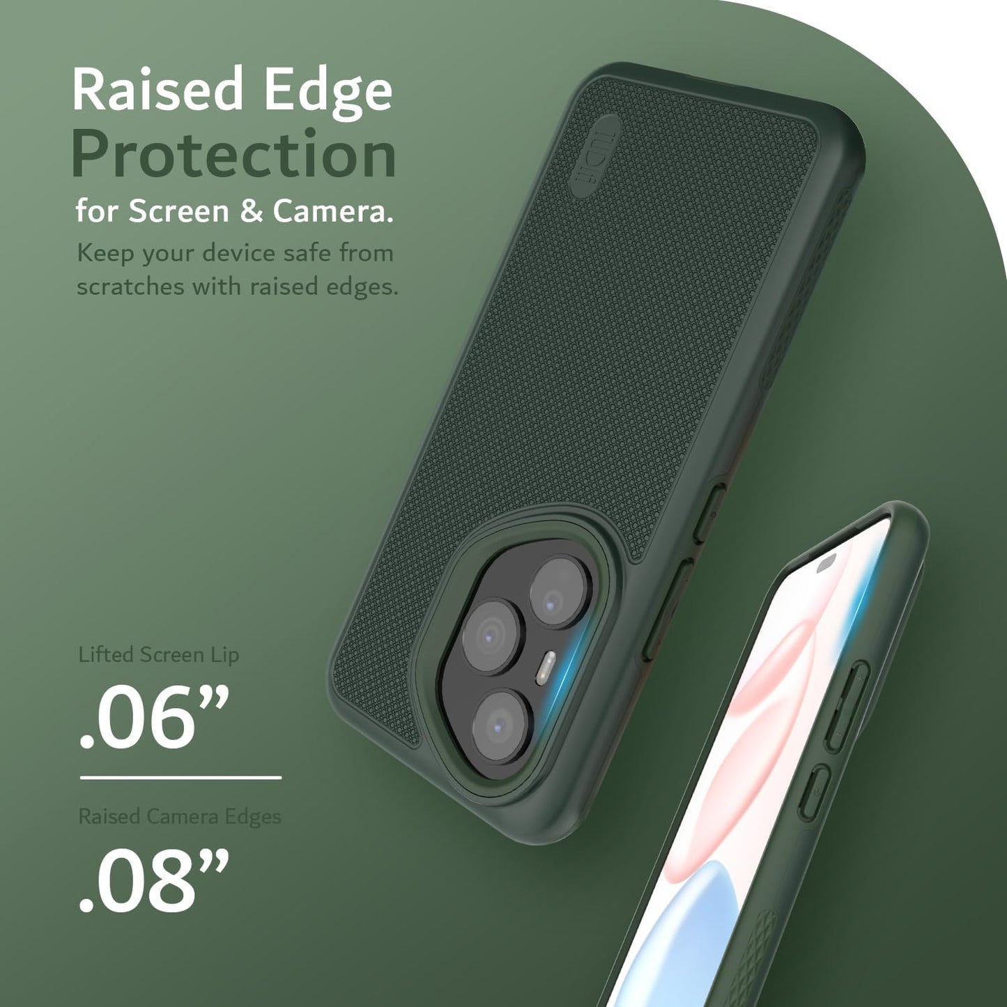 MagSafe Compatible Rugged Case for Honor 400 Pro 5G (2025) – MergeGrip Heavy Duty Dual-Layer Protection with Raised Edges for Screen & Camera