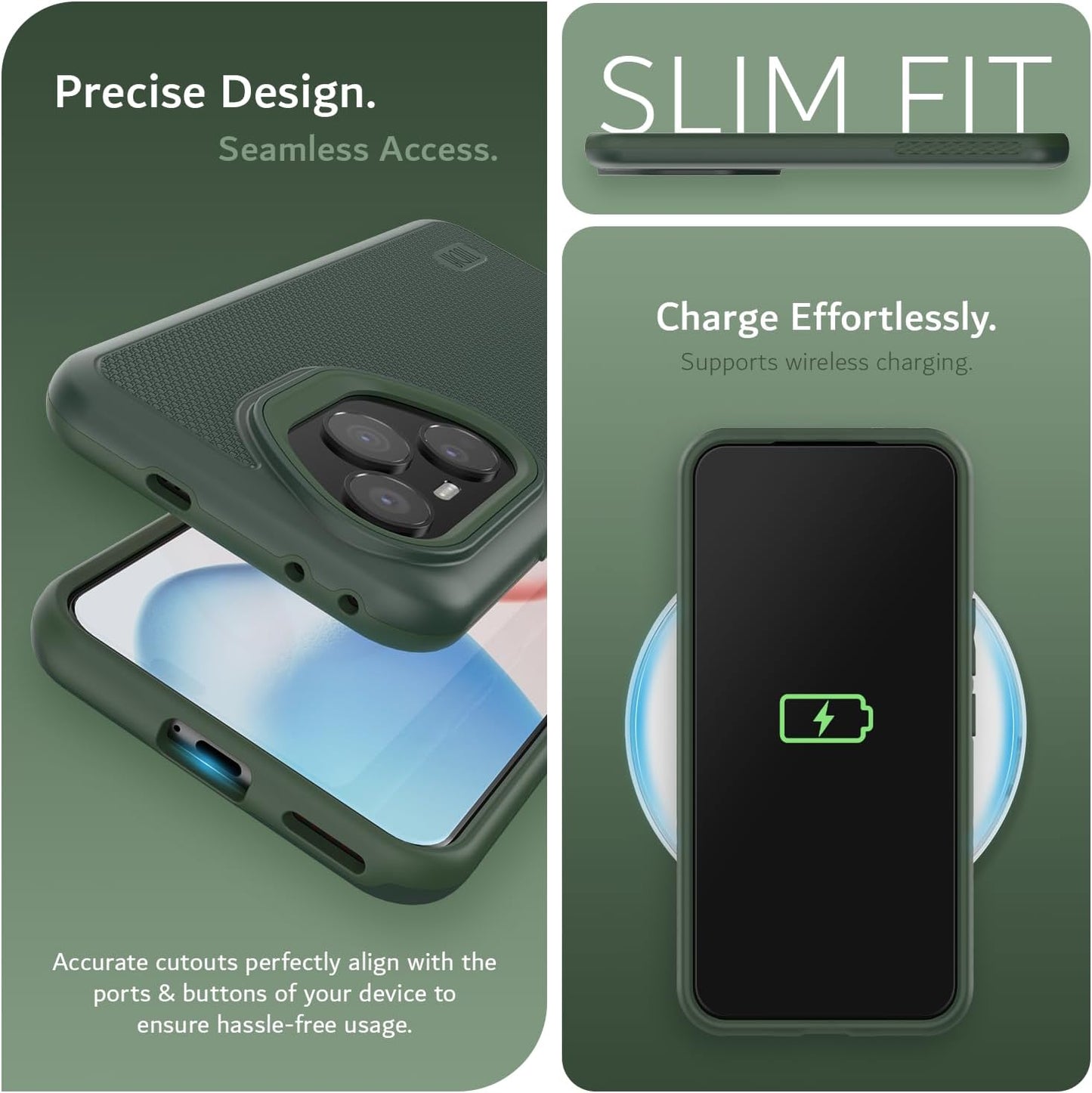 MagSafe-Compatible Heavy Duty MergeGrip Case for Honor 400 Pro 5G (2025) – Slim Shockproof Dual-Layer Phone Cover