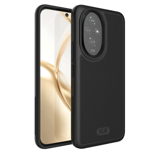 Jet Black MergeGrip Heavy Duty DualShield Case for Honor Magic 200 5G – Rugged Shockproof Protective Cover