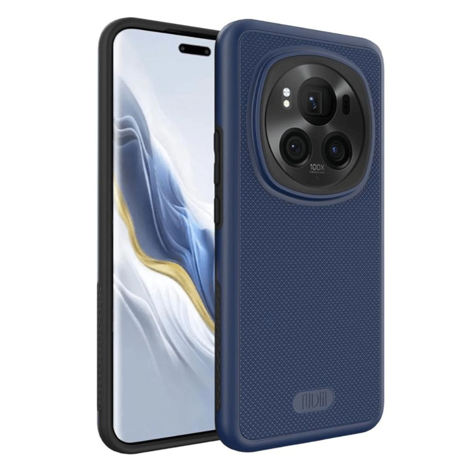 Indigo Blue Honor Magic 6 Pro 5G Case MergeGrip Heavy Duty DualShield, durable dual-layer shockproof phone cover with textured non-slip grip