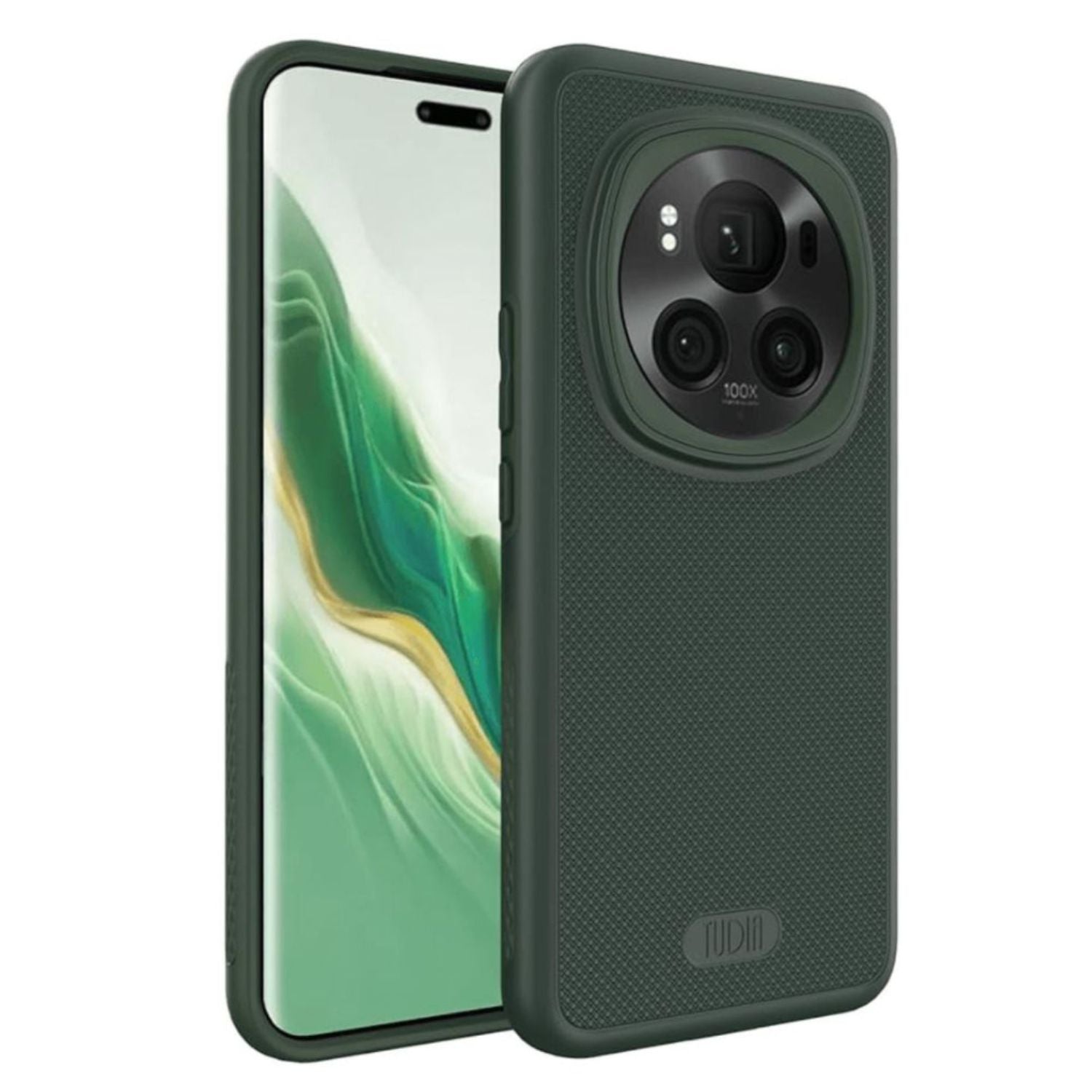 Pine Green Honor Magic 6 Pro 5G Case MergeGrip Heavy Duty DualShield, rugged dual-layer shockproof protective phone cover with textured grip