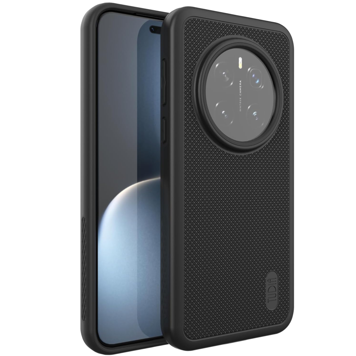 Jet Black MergeGrip Heavy Duty DualShield Case for Honor Magic 7 Pro 5G (2025) – Durable Rugged Shockproof Phone Cover