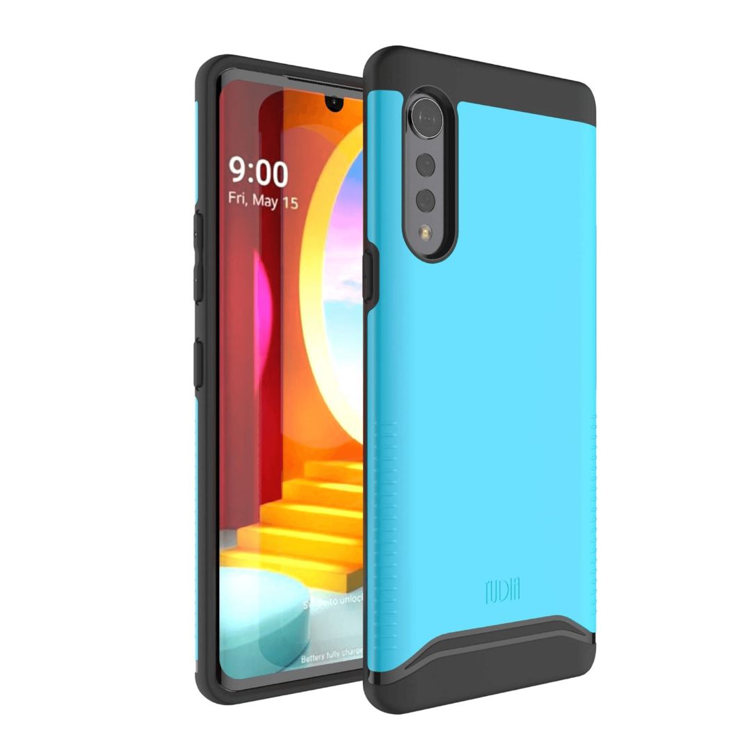 Blue MERGE Heavy Duty Dual Layer Protective Case for LG Velvet and LG Velvet 5G UW - Shockproof Phone Cover