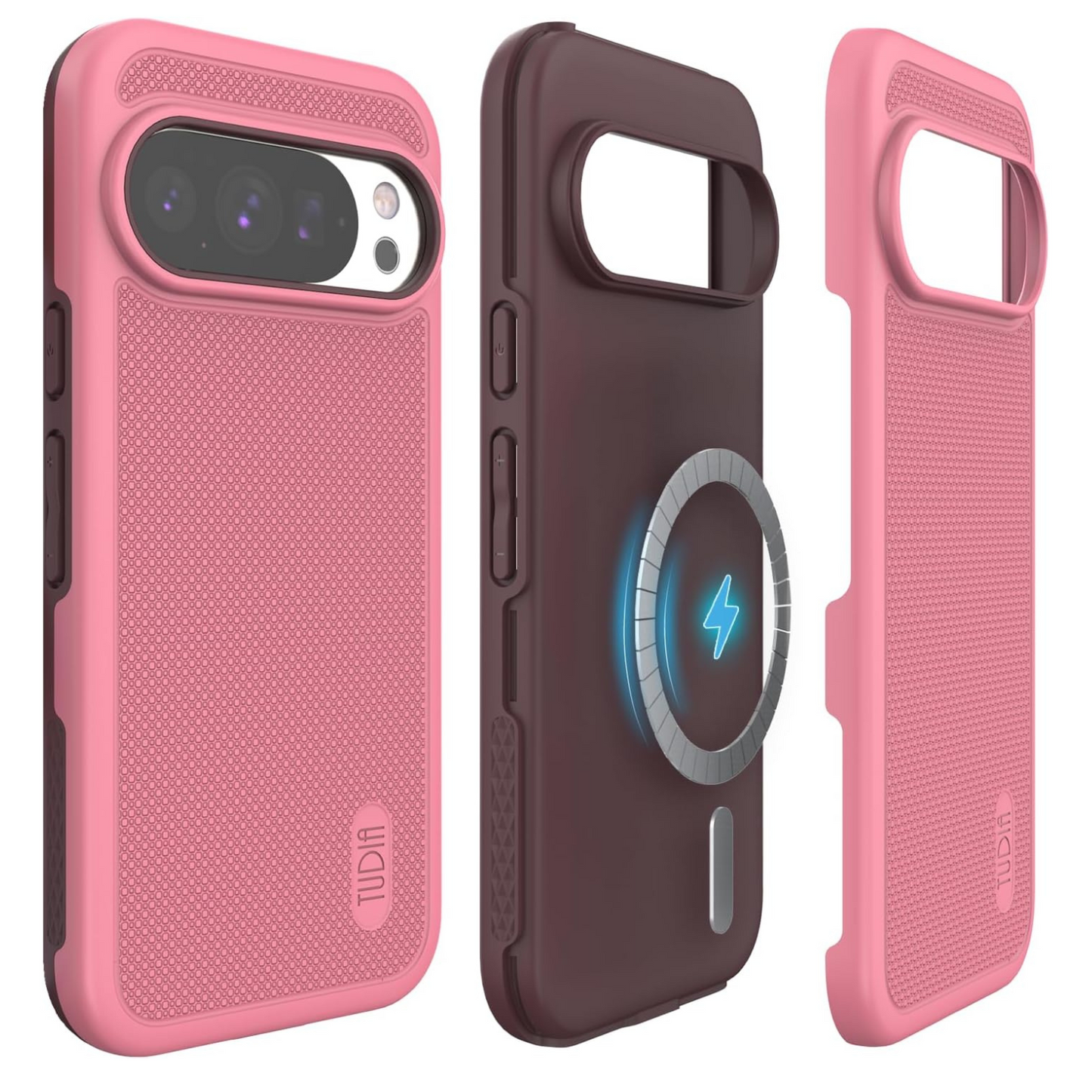 Google Pixel 10 / Pixel 10 Pro 2025 MagSafe Compatible Case MergeGrip with Built-In Magnet