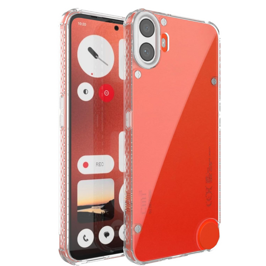 Transparent Crystal Clear TPU Case for Nothing Phone (1) – SKN Series Shockproof Protective Cover