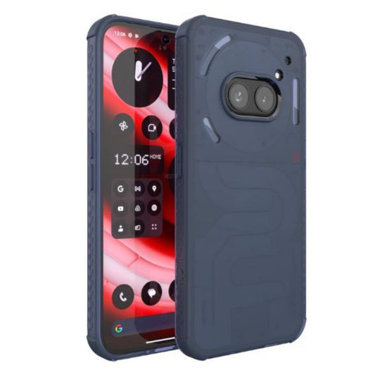 Nothing Phone 2a and 2a Plus transparent frosted blue case by SKN – slim, durable protective phone cover for 2024 Nothing Phone models