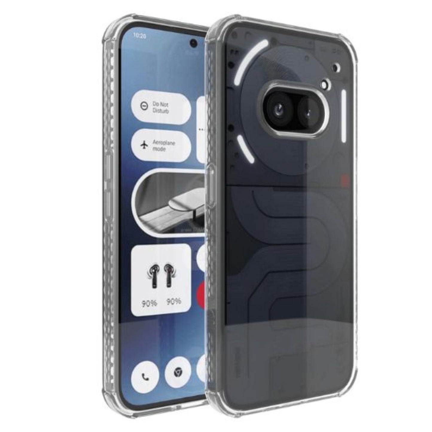 Clear transparent slim protective case for Nothing Phone 2a and Nothing Phone 2a Plus 2024 model