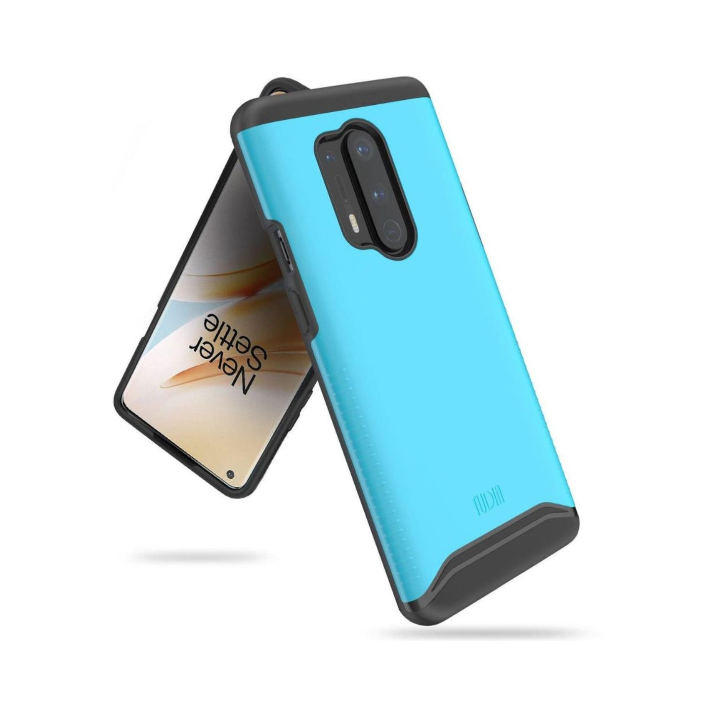 Blue Heavy Duty Dual Layer MERGE Case for OnePlus 8 Pro – Rugged Shockproof Protective Phone Cover