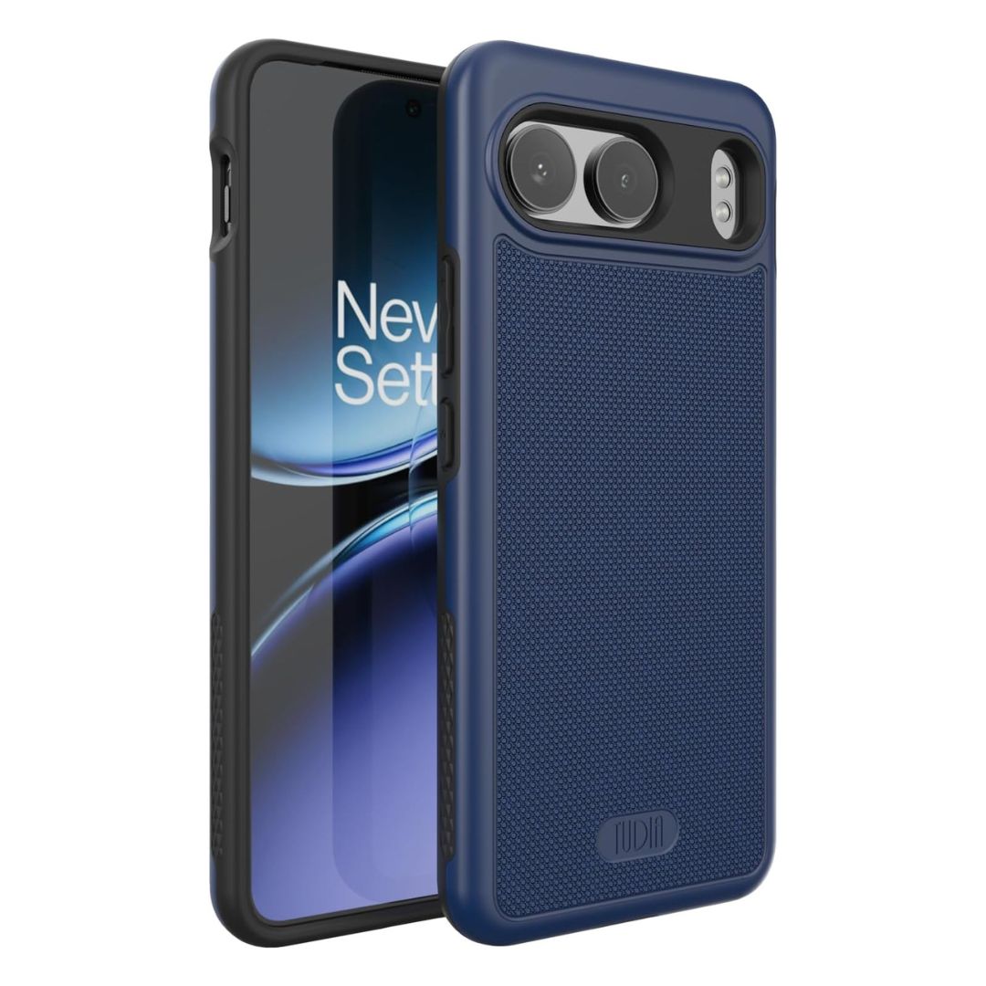Indigo Blue MergeGrip Heavy Duty DualShield Case for OnePlus Nord 4 5G – Rugged Shockproof Protective Phone Cover