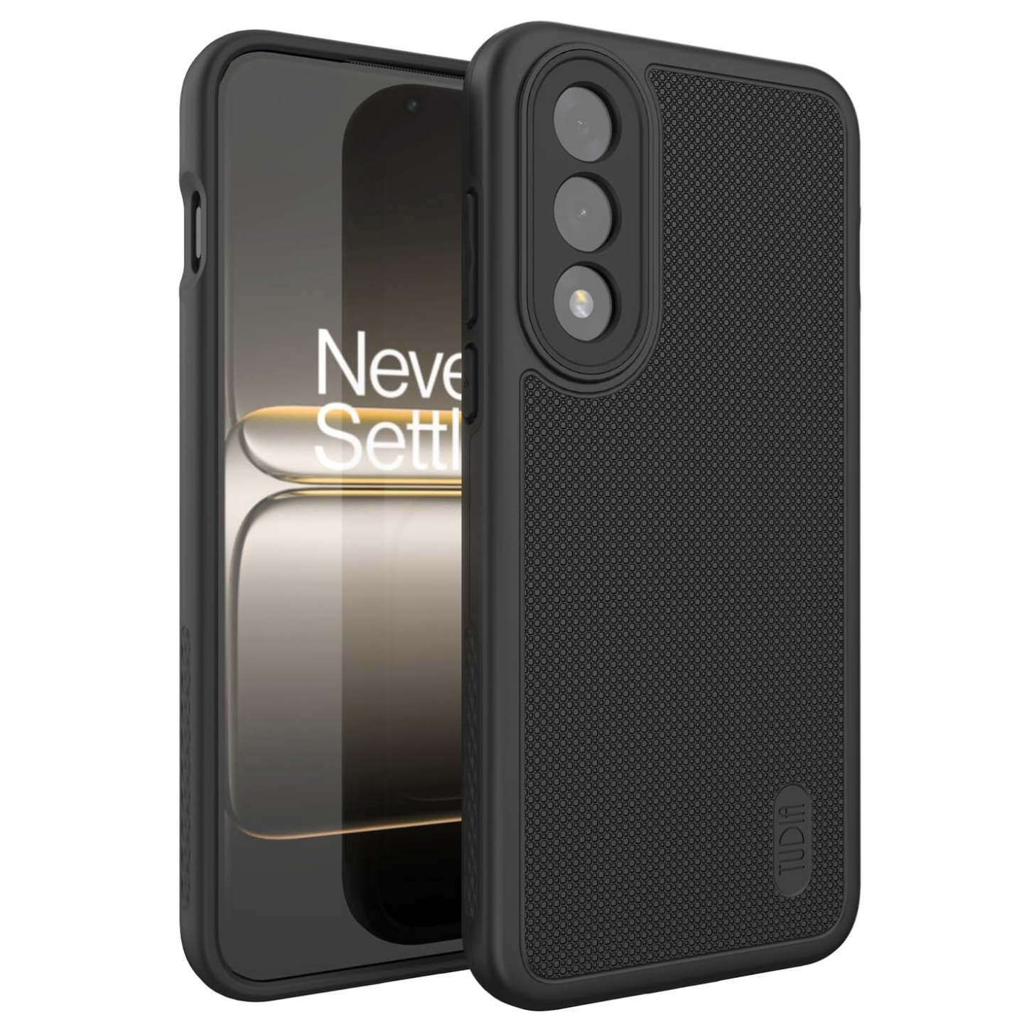 Matte Black MergeGrip DualShield Heavy Duty Case for OnePlus Nord 5 5G – Shockproof Slim Phone Cover