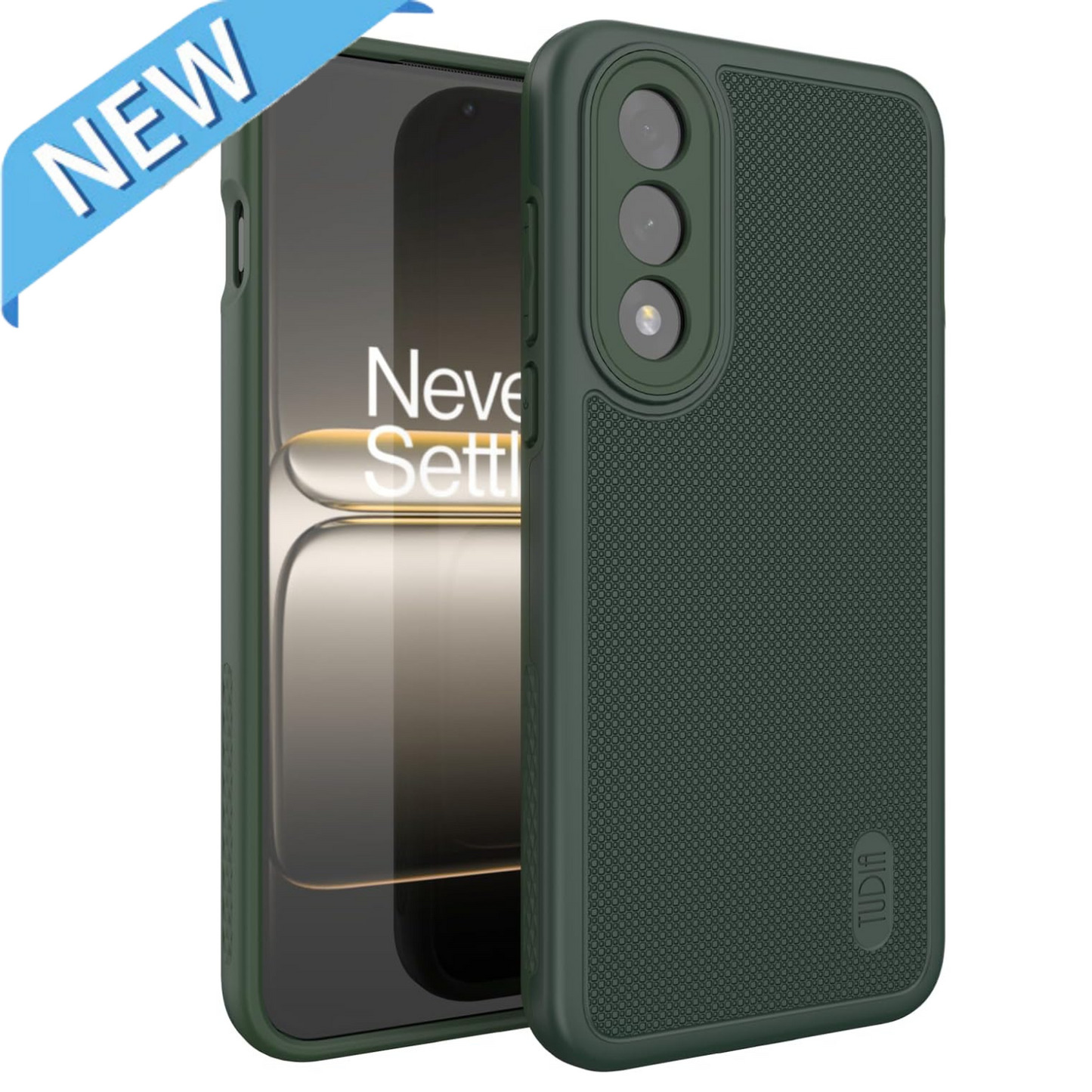 Pine Green MergeGrip DualShield Heavy Duty Case for OnePlus Nord 5 5G – Shockproof Slim Phone Cover