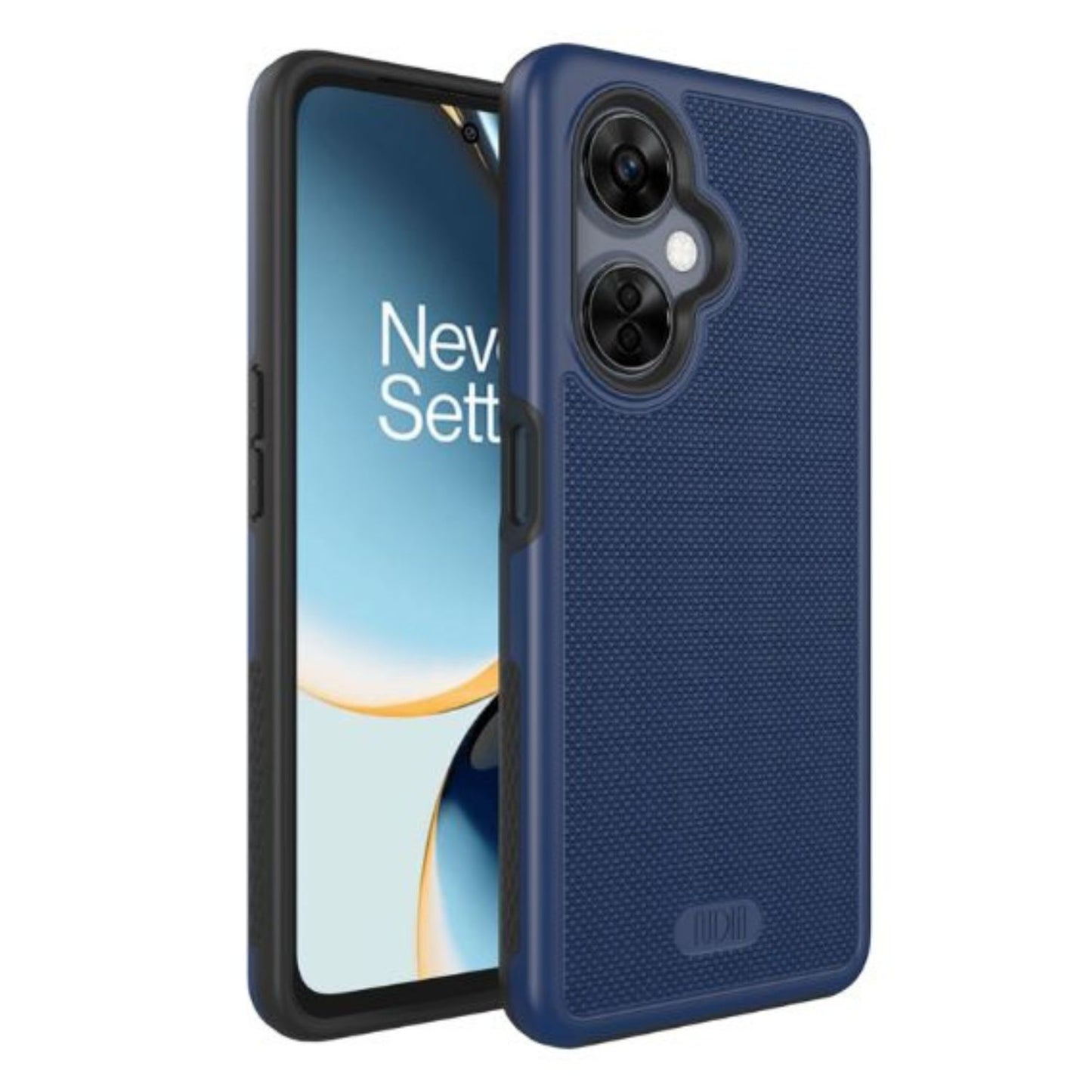 OnePlus Nord N30 5G phone case MergeGrip Heavy Duty DualShield in indigo blue color, rugged protective slim cover