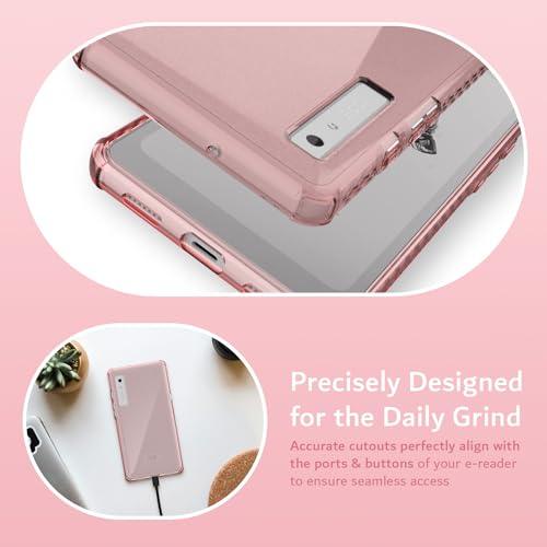 Textured leather case for Onyx Boox Palma 6.13-inch eReader – anti-yellowing silicone gel skin, slim shockproof protective cover, SKN series design