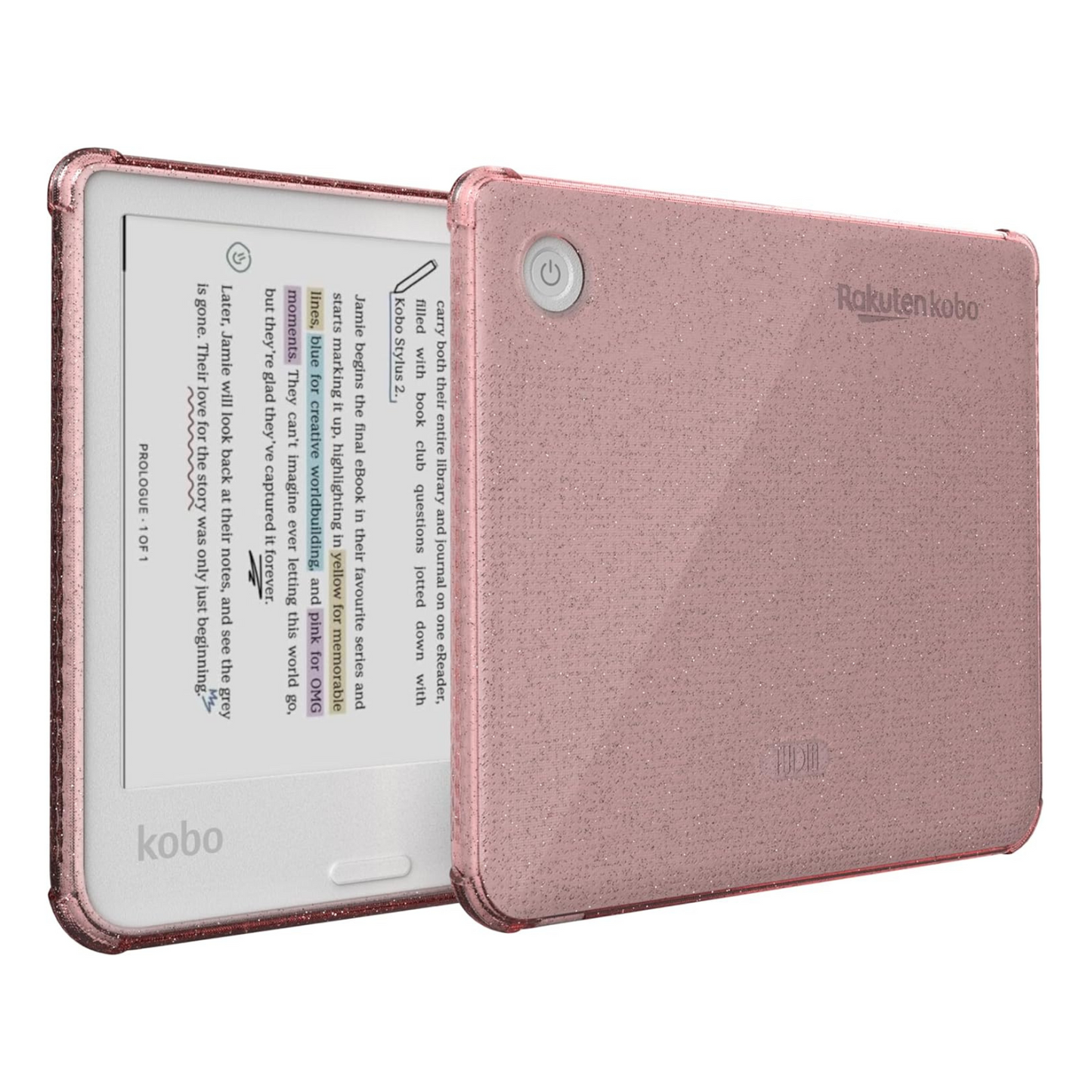 Kobo Libra Colour 7" SKN (2024) Case Slim Anti-Yellowing eReader TPU