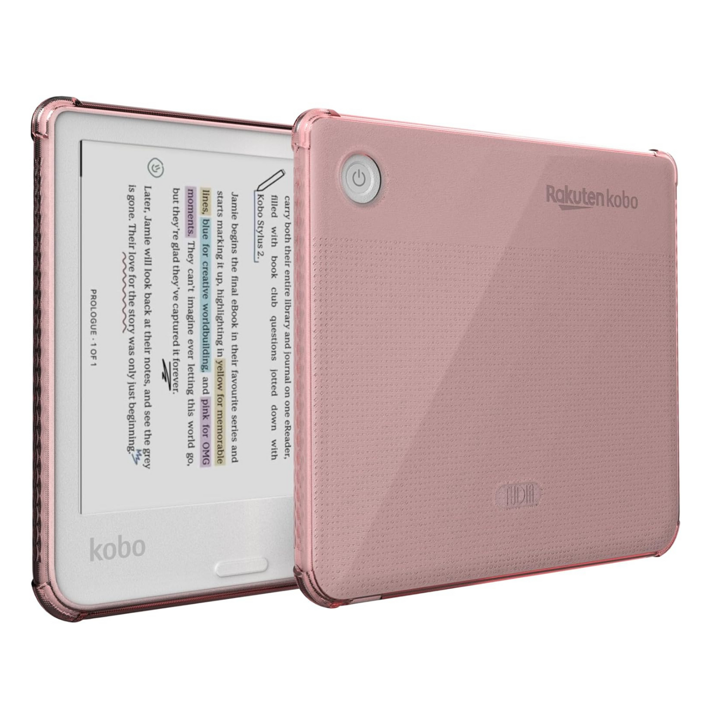 Kobo Libra Colour 7" SKN (2024) Case Slim Anti-Yellowing eReader TPU