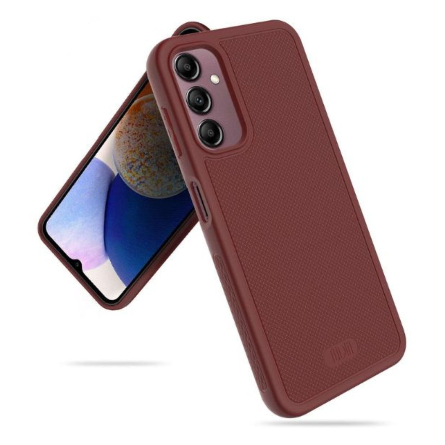 Burgundy LINNGrip Ultra Slim Non-Slip Lightweight Protective Phone Case for Samsung Galaxy A14 5G