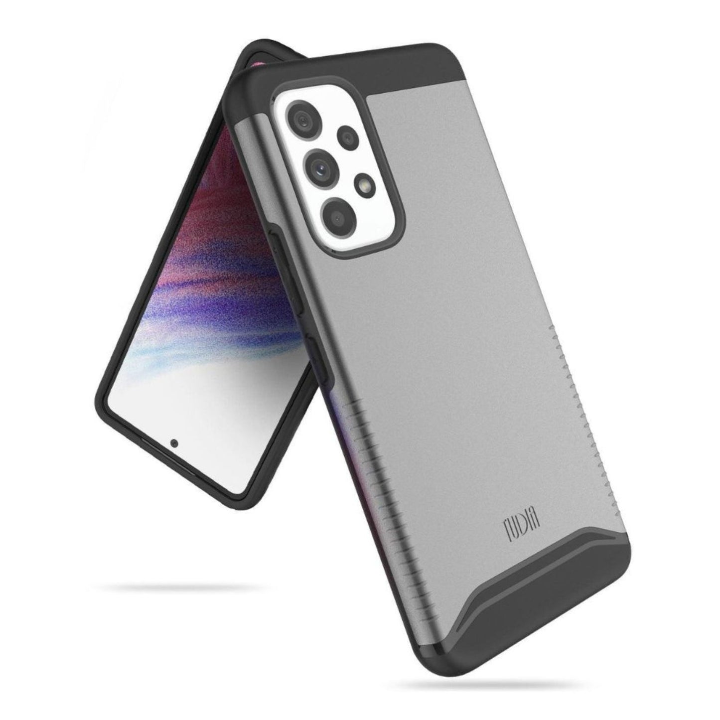 TUDIA MERGE Dual Layer Case for Samsung Galaxy A53 5G in Metallic Slate – Rugged Shockproof Heavy Duty Phone Cover with Slim Design