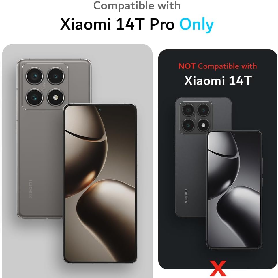 TUDIA Xiaomi 14T Pro 5G (2024) Case MergeGrip Magsafe Heavy Duty