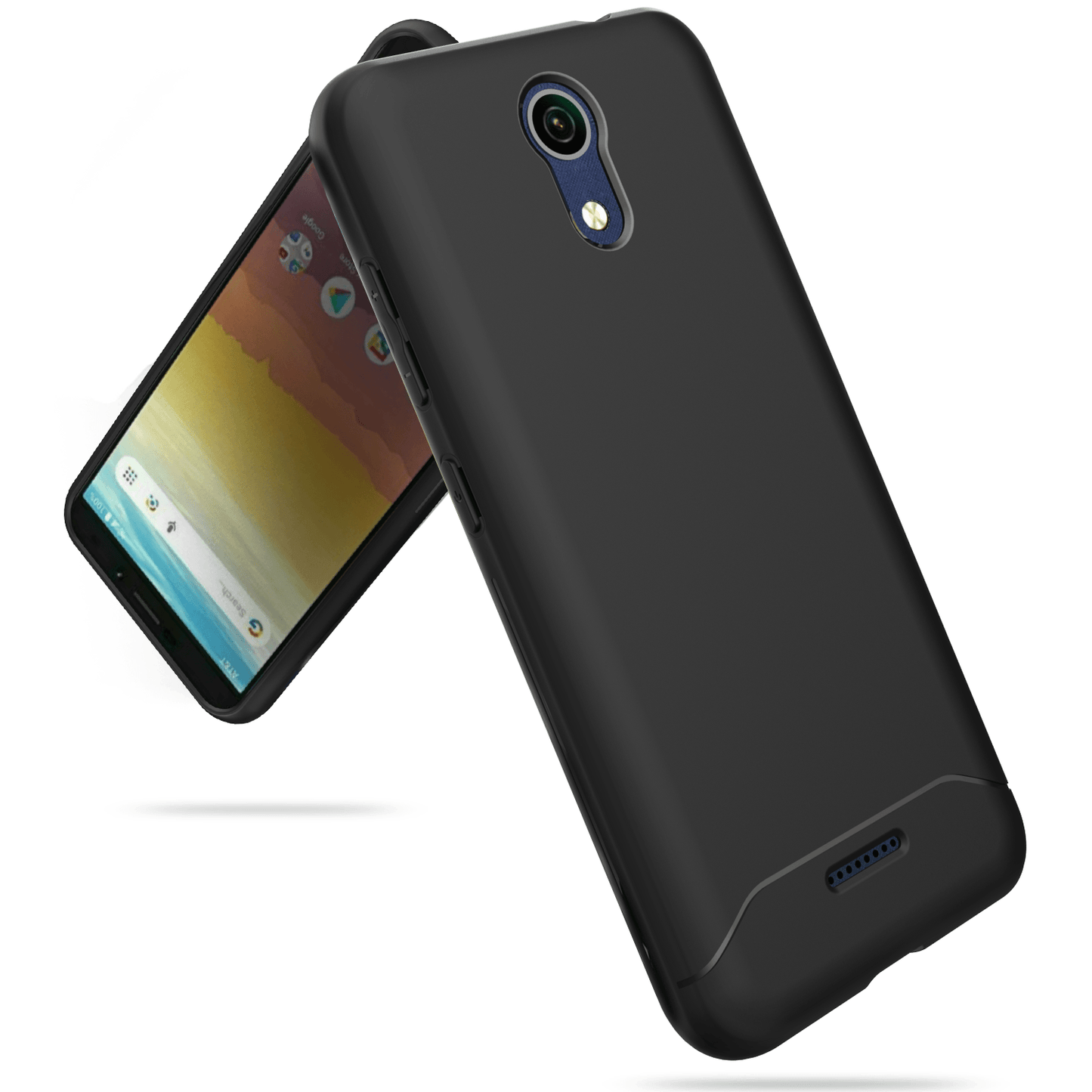 AT&T Calypso (U318AA) Case TPU ARCH Matte Ultra Slim - TUDIA Products
