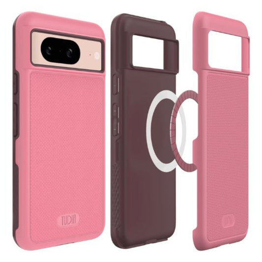 MagSafe Compatible MergeGrip Case for Google Pixel 8 - Built-In Magnet for Secure Attachment - TUDIA Products