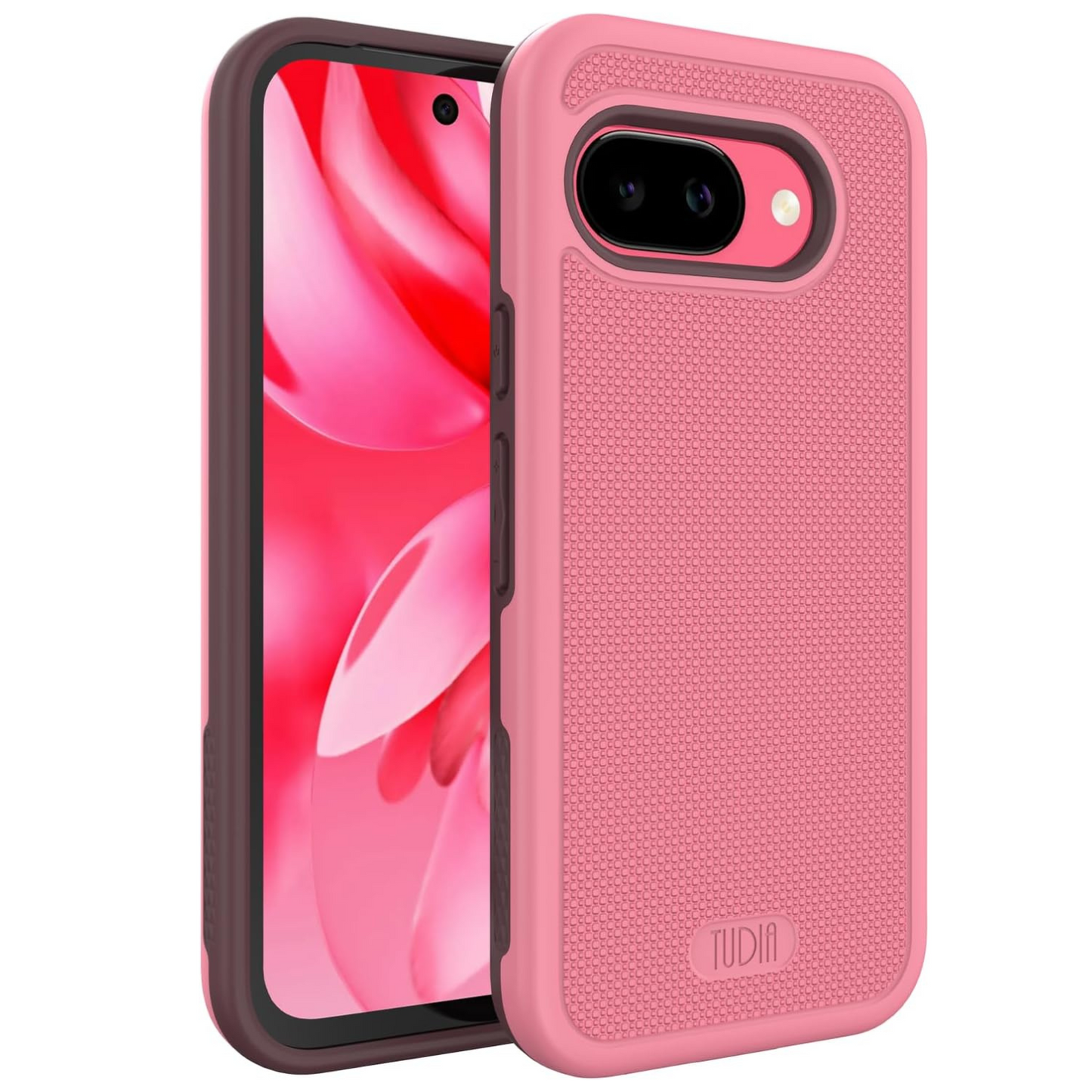 Google Pixel 9a MergeGrip Military Grade Dual Layer Protection Heavy Duty Case - TUDIA Products