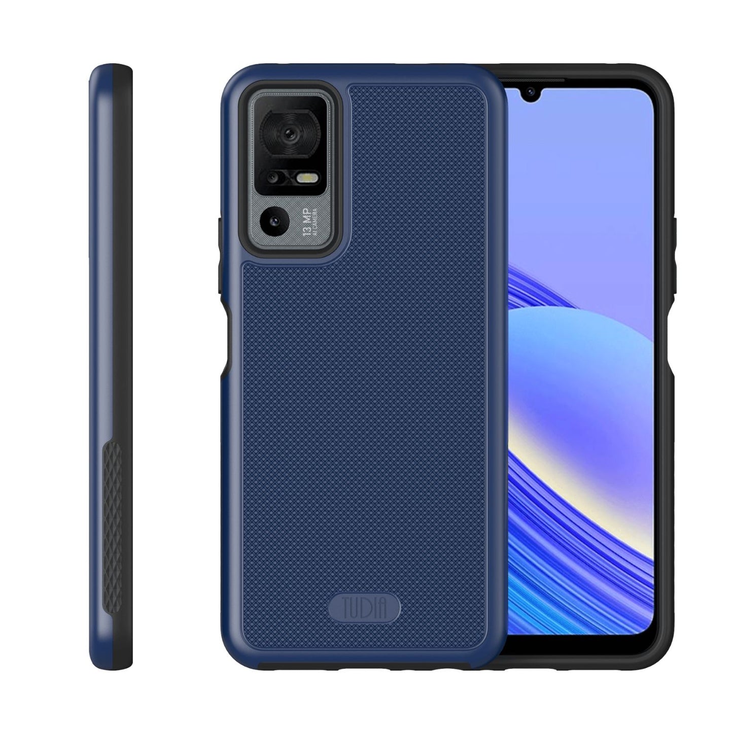TUDIA MergeGrip Heavy Duty DualShield Case for Lively Jitterbug Smart4 - Rugged and Durable Protection