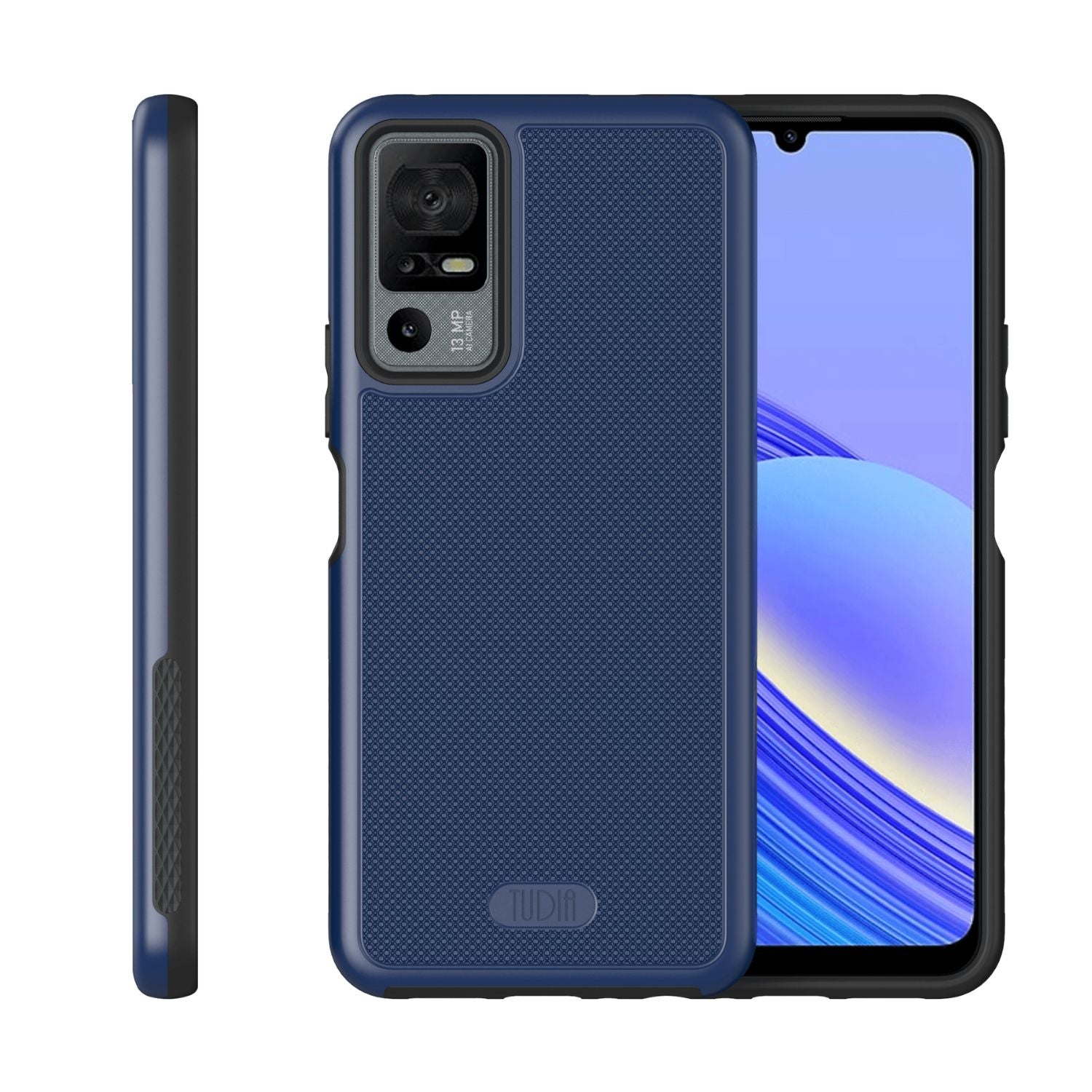 TUDIA MergeGrip Heavy Duty DualShield Case for Lively Jitterbug Smart4 - Rugged and Durable Protection