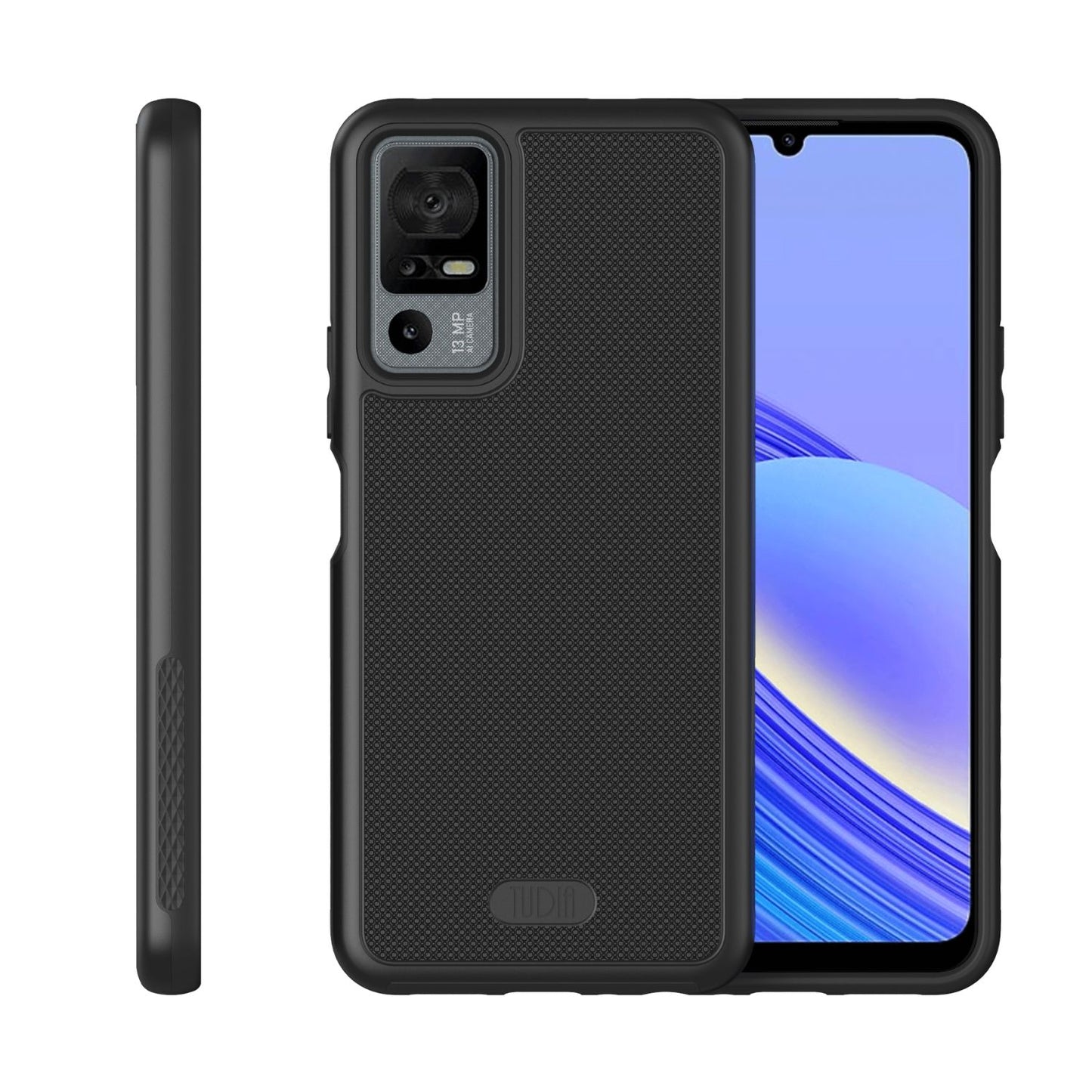 TUDIA MergeGrip Heavy Duty DualShield Case for Lively Jitterbug Smart4 - Rugged and Durable Protection