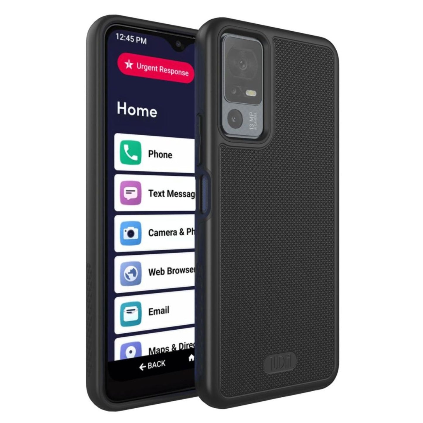 TUDIA Lively Jitterbug Smart4 Case MergeGrip Heavy Duty DualShield