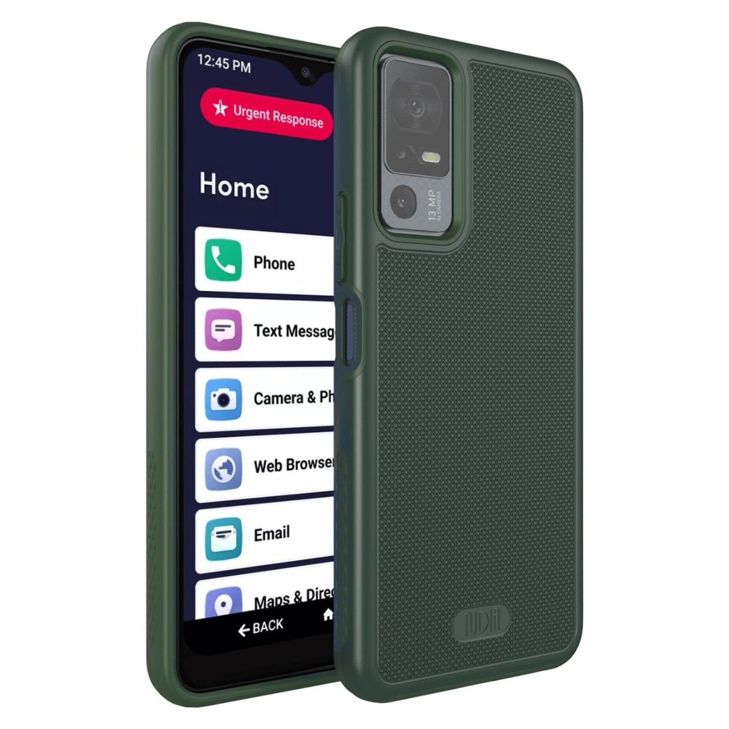TUDIA Lively Jitterbug Smart4 Case MergeGrip Heavy Duty DualShield