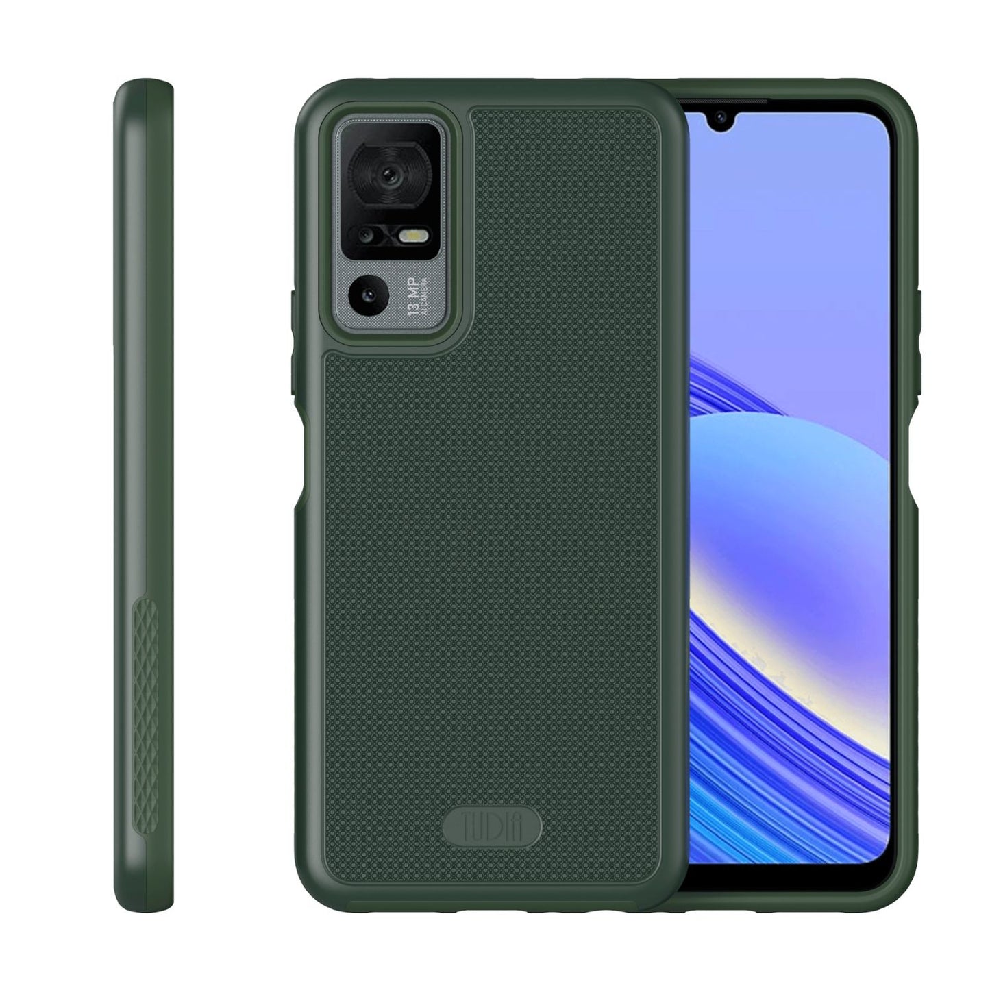 TUDIA MergeGrip Heavy Duty DualShield Case for Lively Jitterbug Smart4 - Rugged and Durable Protection