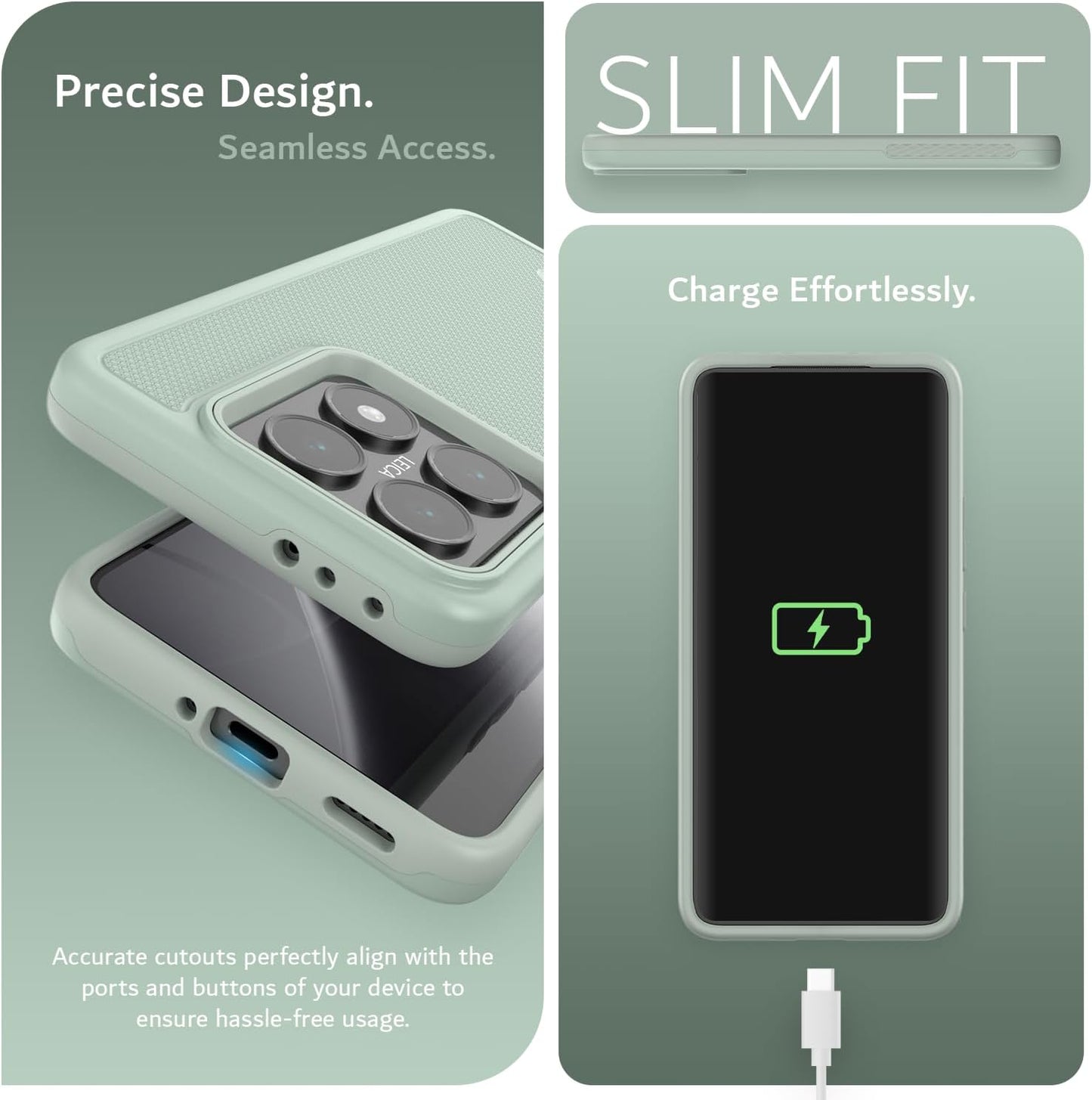 Xiaomi 14T 5G (2024) MergeGrip Military Grade Dual Layer Protection - Heavy Duty Case - TUDIA Products