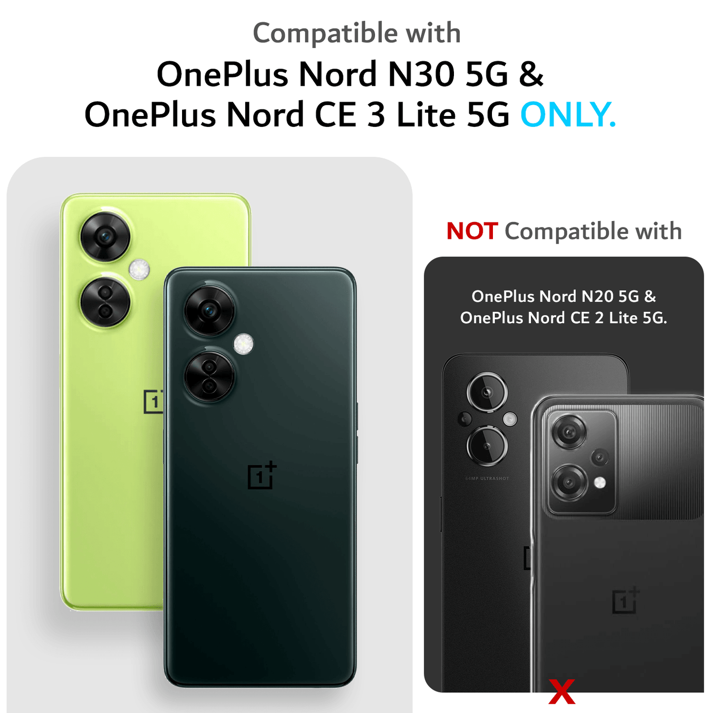 OnePlus Nord N30 5G Case MergeGrip Heavy Duty DualShield - TUDIA Products