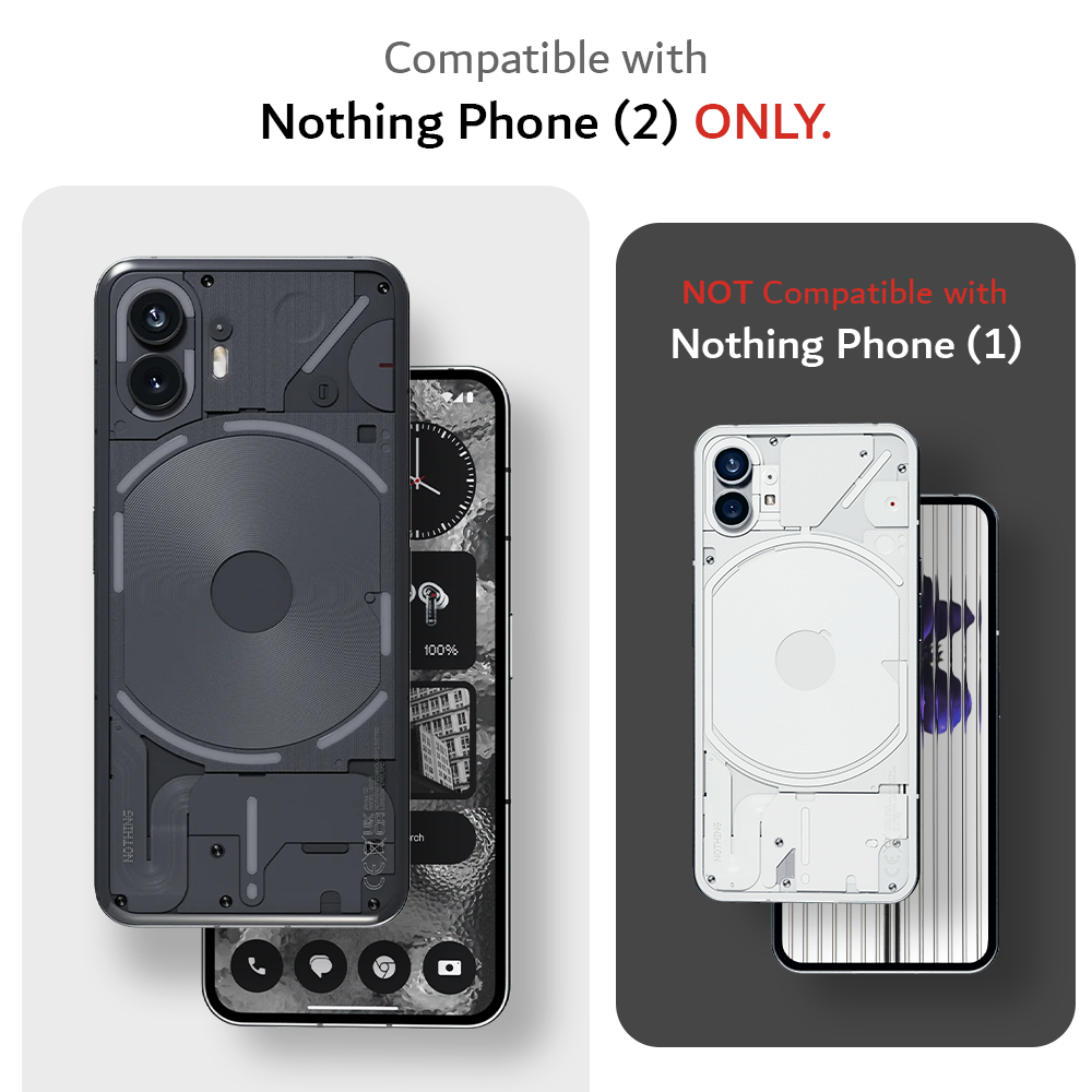 Protective Transparent LUCION Case Designed for Nothing Phone (2) - TUDIA Products