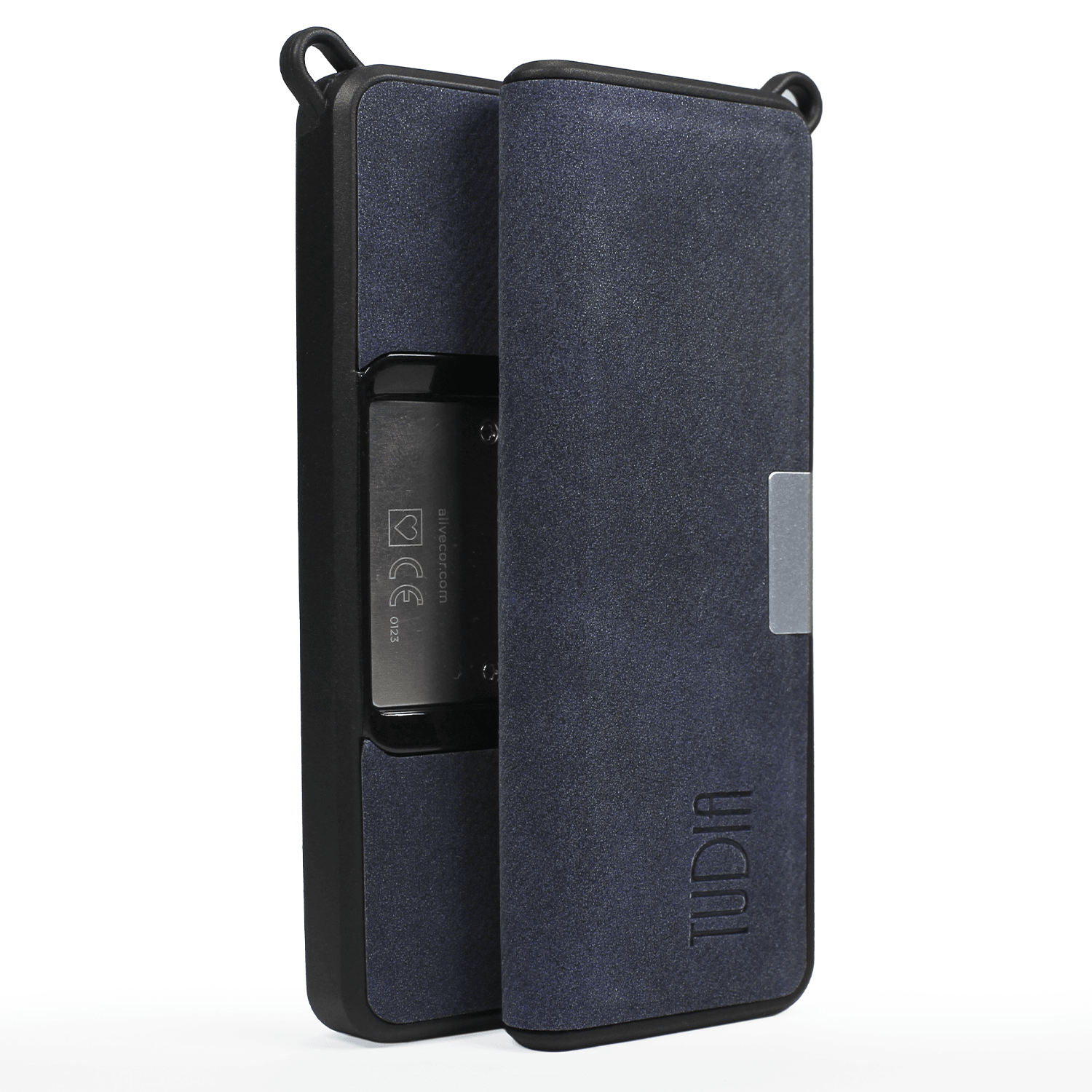 Slim-Fit Heavy Duty Leather Case for AliveCor Kardia Mobile 6L Heart Monitor - TUDIA Products