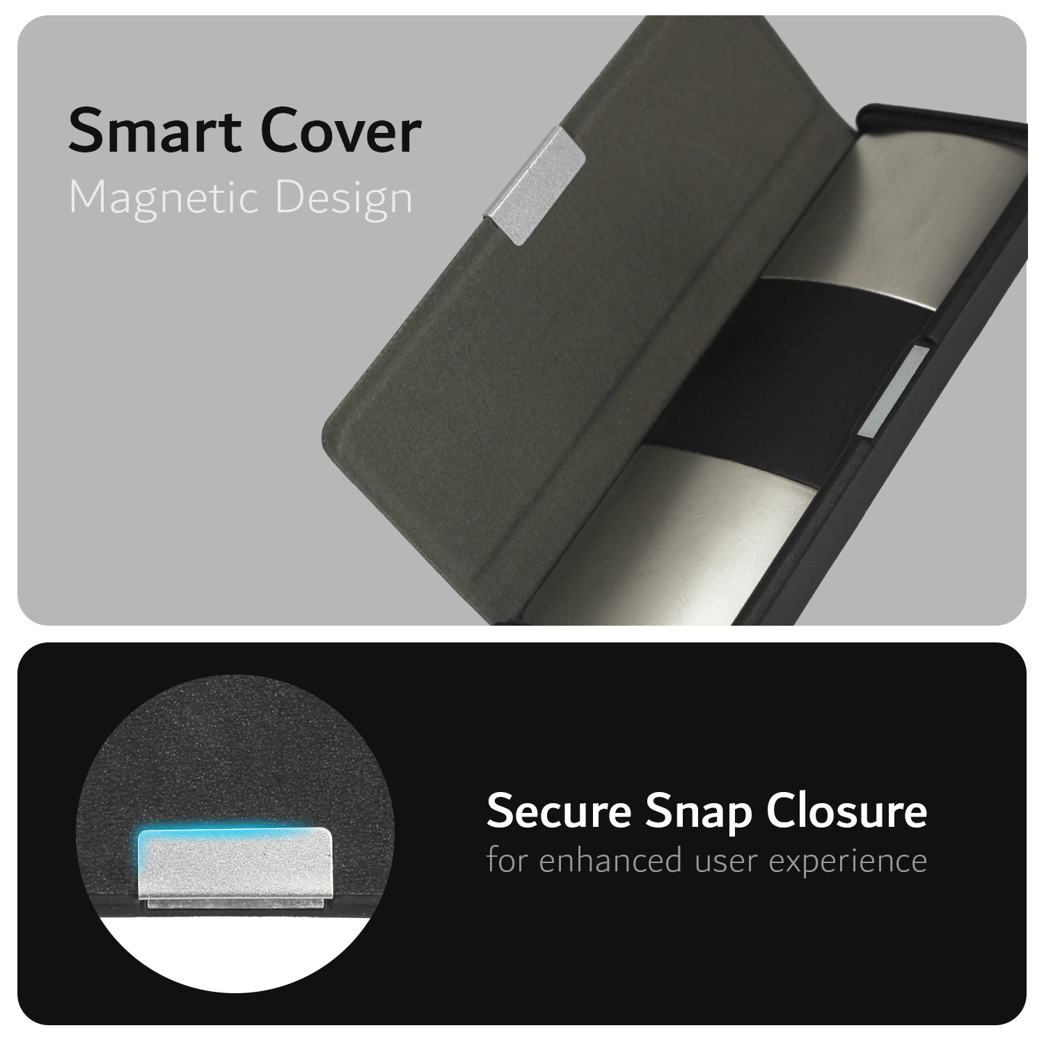 Slim-Fit Heavy Duty Leather Case for AliveCor Kardia Mobile 6L Heart Monitor - TUDIA Products