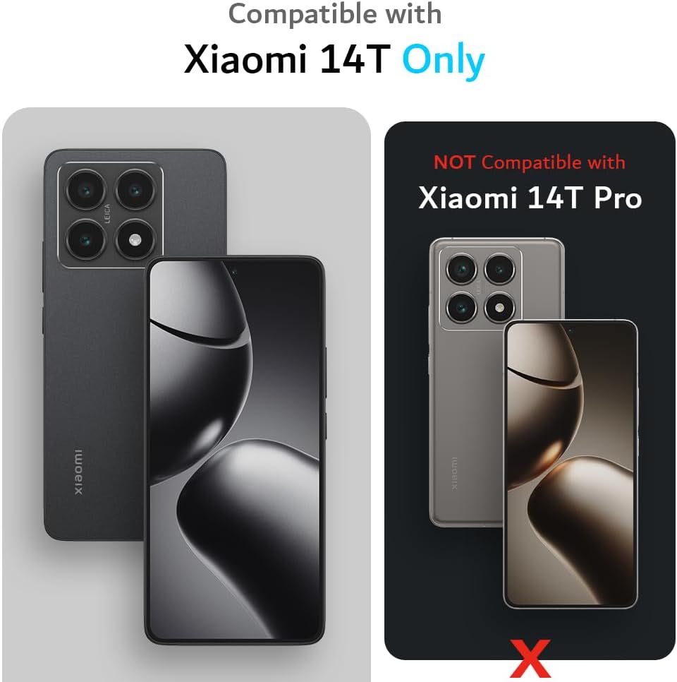 TUDIA Xiaomi 14T 5G (2024) Case MergeGrip Heavy Duty